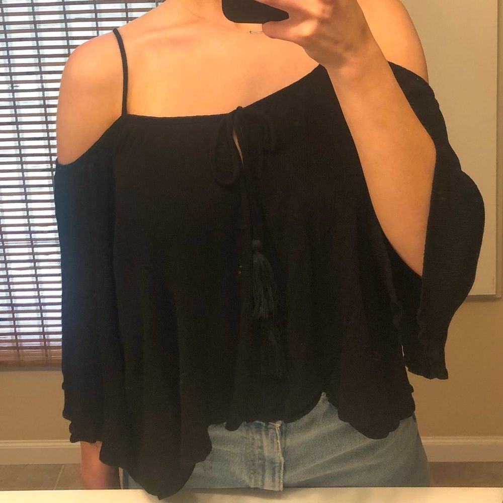 Nordstrom Juniors Black Top